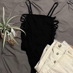 Forever 21 Side Slit Body Suite